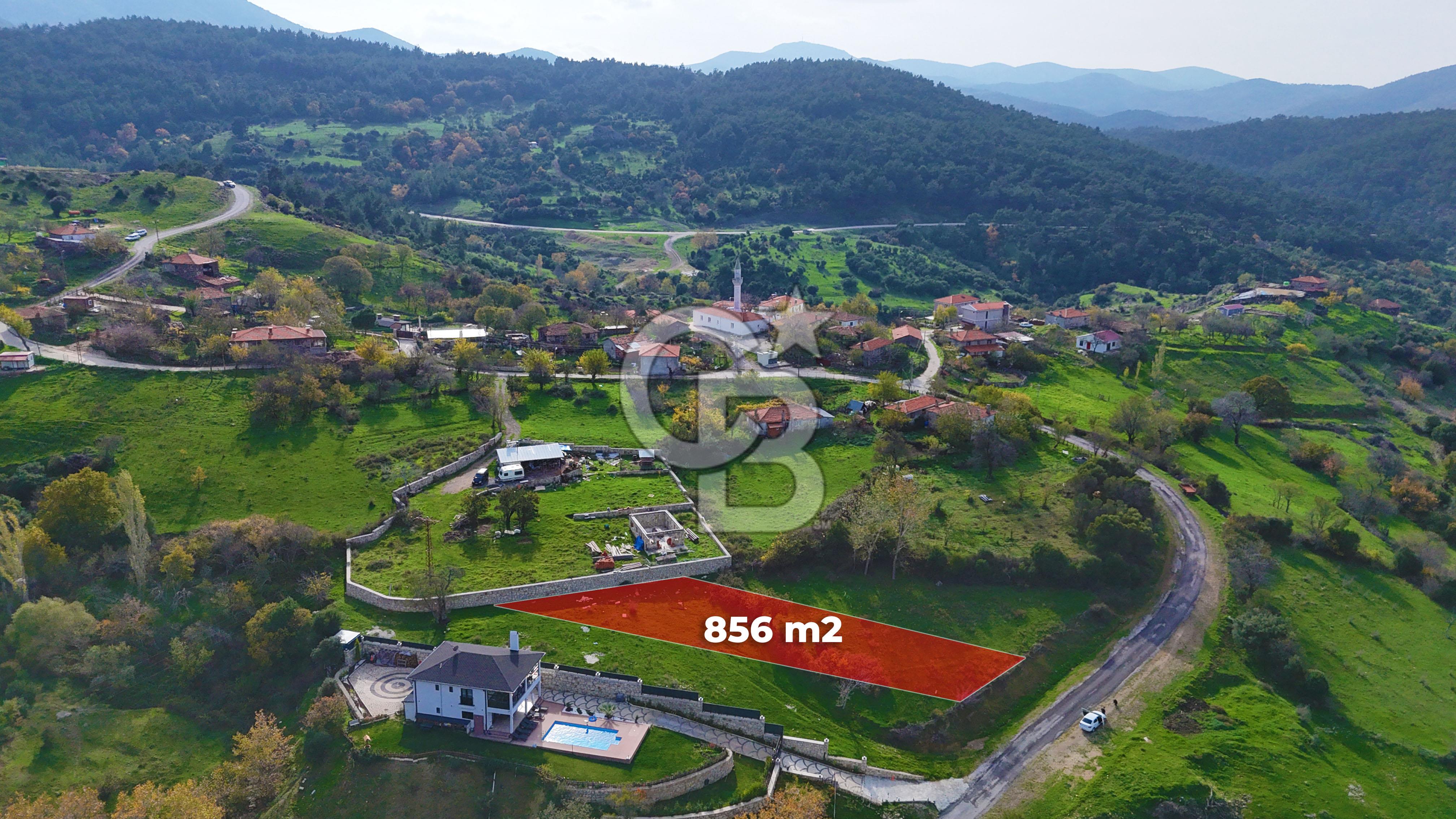 Çanakkale Kirazlı Köyünde 856 m2 Asfalt Yola Cephe Satılık Arsa