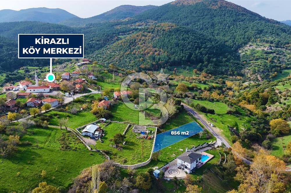 Çanakkale Kirazlı Köyünde 856 m2 Asfalt Yola Cephe Satılık Arsa