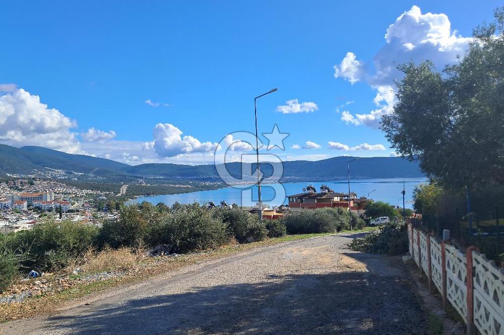 Didim Akbük'de Saplı Ada Manzaralı Villa Arsası