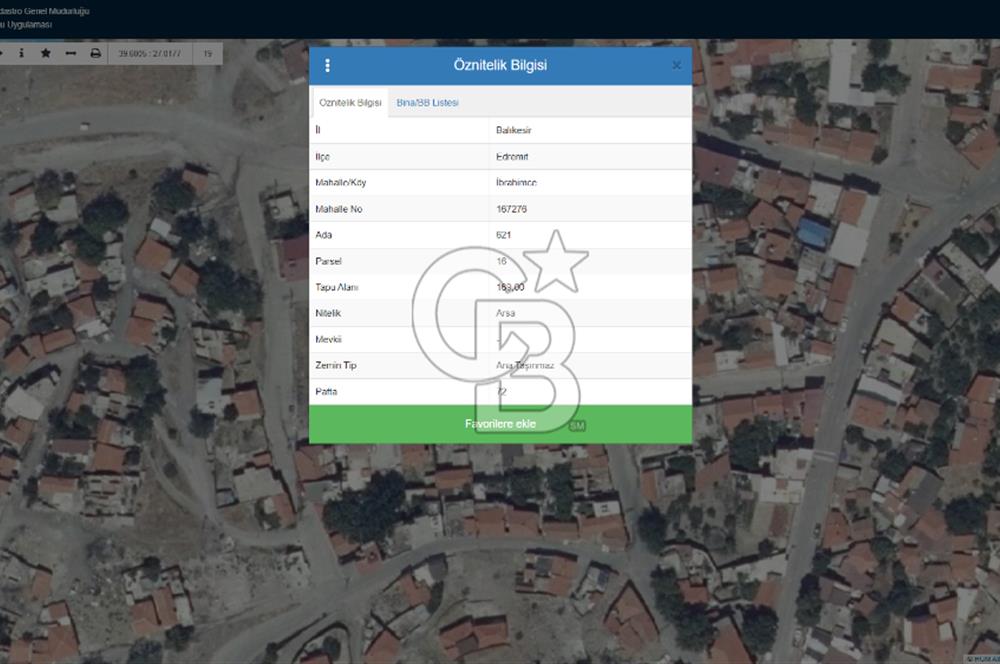 YATIRIMLIK 2 KAT İMARLI ARSA