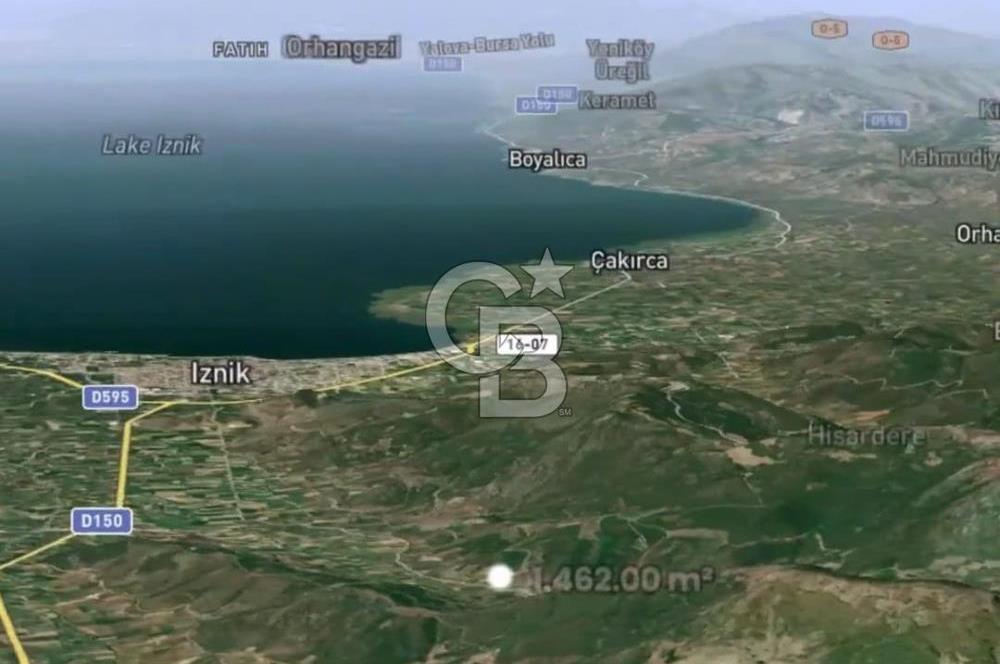 İznik Köyiçi İmarlı 1.462 m2 Yatırım İçin Fırsat Satılık Arsa