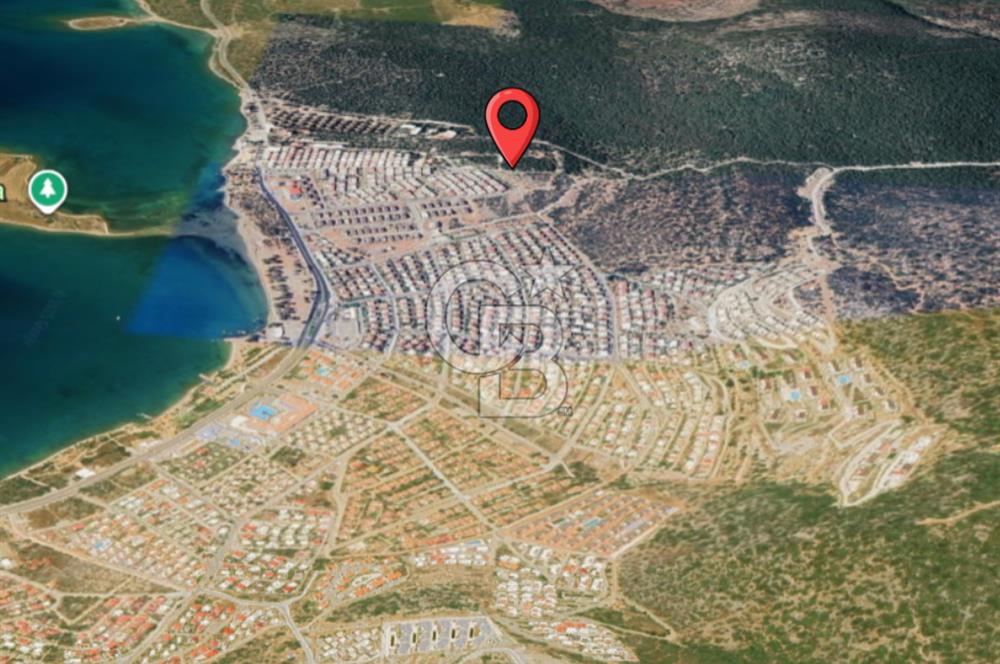 Didim Akbük'de Saplı Ada Manzaralı Villa Arsası