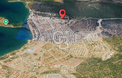 Didim Akbük'de Saplı Ada Manzaralı Villa Arsası