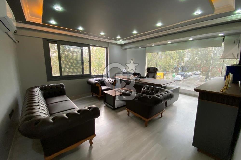 MUSELAND'DAN CADDE ÜZERİ KÖŞE KONUMLU SATILIK 1+1 OFİS