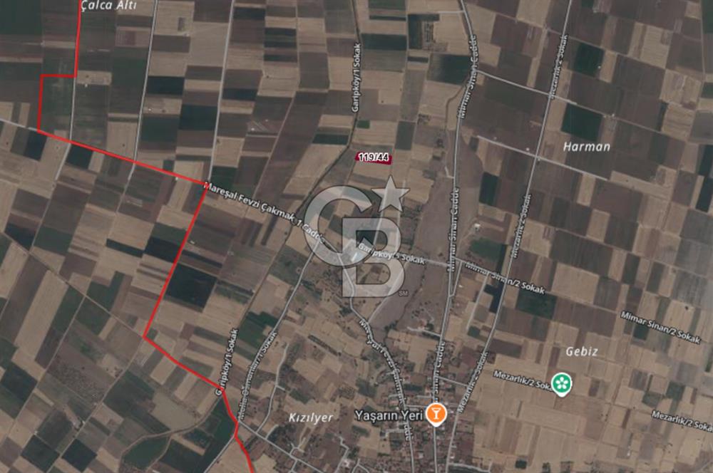 Tavas Garipköy Mah. 3.375 M² Satılık Tarla