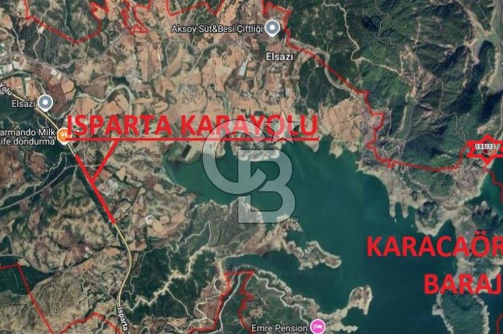 BUCAK ELSAZI MAH. ASFALT YOLU OLAN GÖL KENARI SATILIK ARAZİ