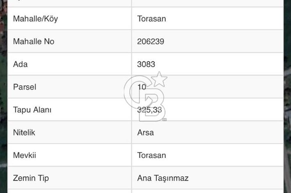 URLA TORASAN'DA SATILIK ARSA