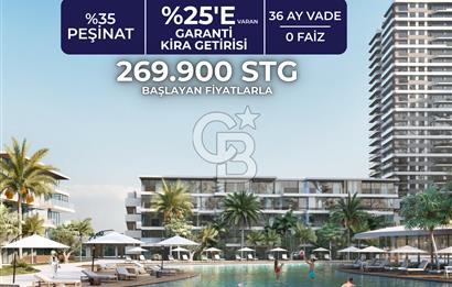 KKTC İskele'nin En İyi Projesi Grand Sapphire Blu'da Ödeme Planlı Satılık Fırsat 3+1 Daire