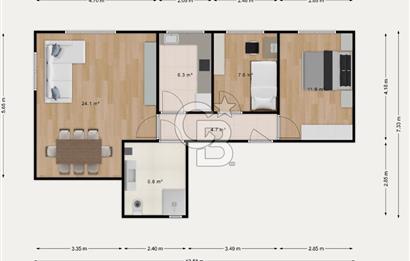 Maltepe Fındıklı Mahallesi'nde, Merkezi Konumda 2+1 Daire