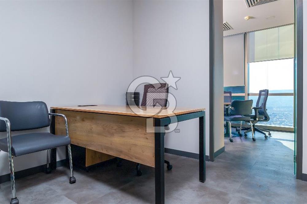 FOLKART TOWERS'TA KİRALIK 645 m2 OFİS