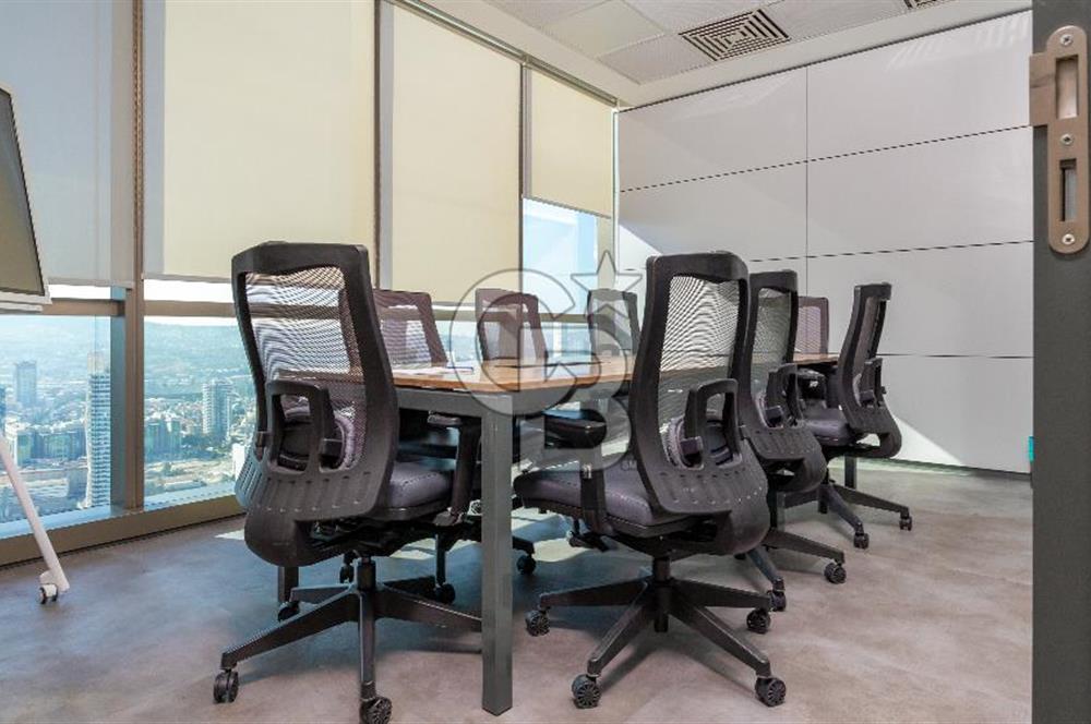 FOLKART TOWERS'TA KİRALIK 645 m2 OFİS