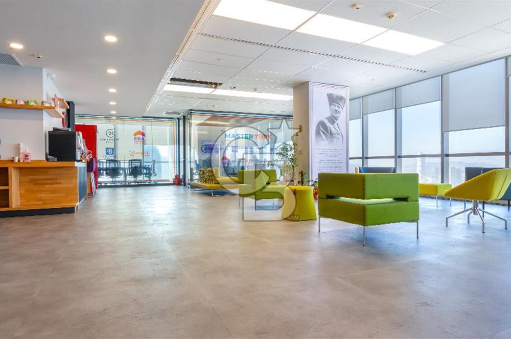 FOLKART TOWERS'TA SATILIK 1100 m2 OFİS
