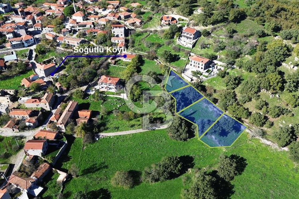 AYVACIK SÖĞÜTLÜ KÖY İÇİNDE İMARLI SATILIK 437 m² ARSA