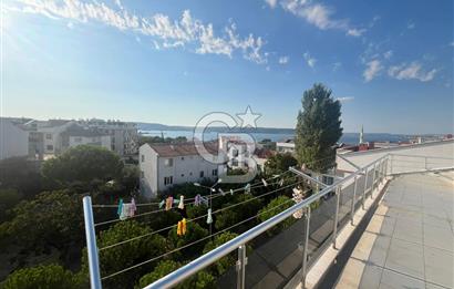 ÇANAKKALE KEPEZ'DE DENİZ MANZARALI 2+1 DUBLEKS DAİRE