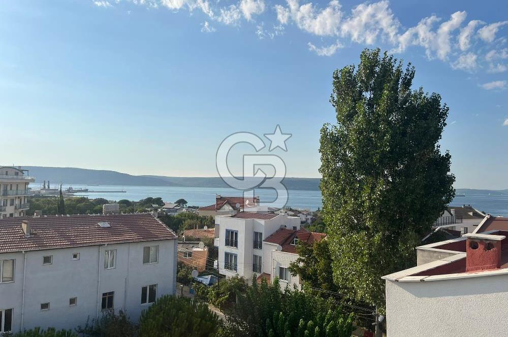 ÇANAKKALE KEPEZ'DE DENİZ MANZARALI 2+1 DUBLEKS DAİRE