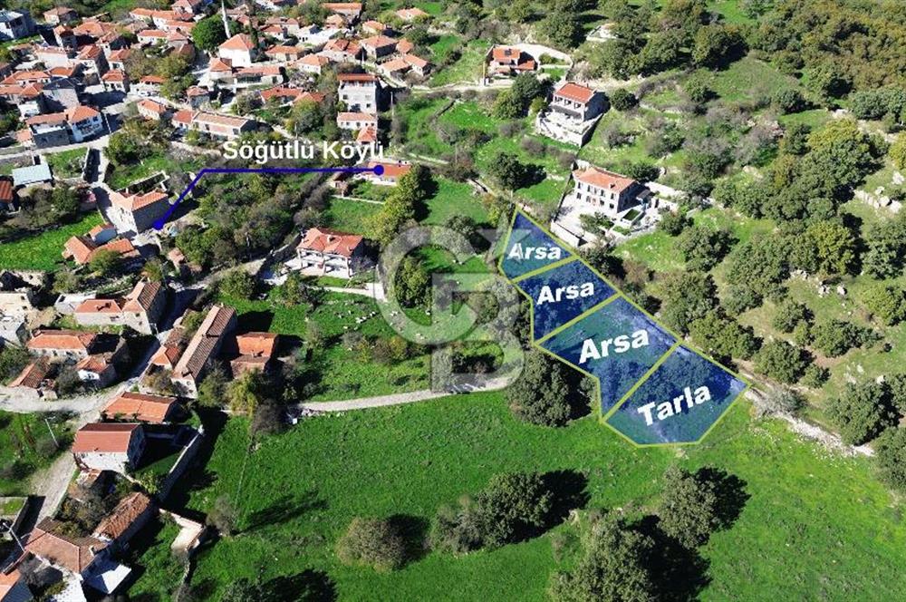 AYVACIK SÖĞÜTLÜ KÖY İÇİNDE İMARLI SATILIK 437 m² ARSA
