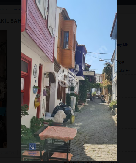 BOZCAADA'NIN KALBİNDE 130M² MÜSTAKİL BAHÇELİ EV