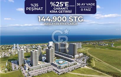 KKTC İskele'nin En İyi Projesi Grand Sapphire Blu'da Ödeme Planlı Satılık Fırsat Stüdyo Daire