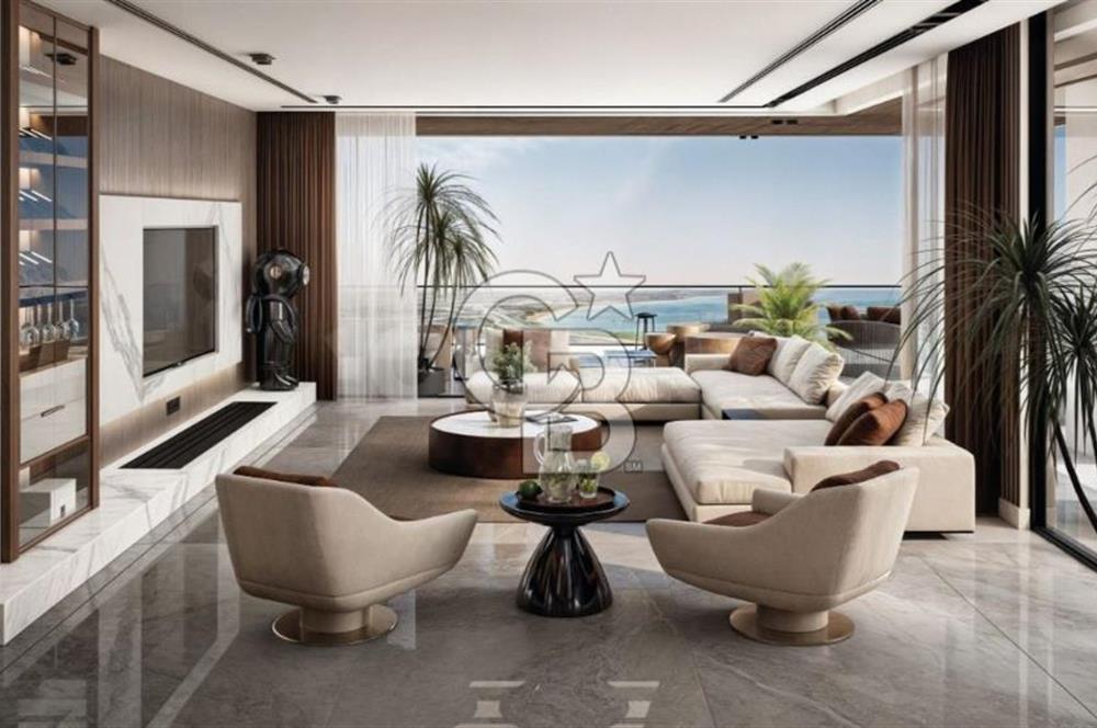 KKTC İskele Long Beach'te 7 Yıldızlı Yaşam İçerisinde Lüks 4+1 Penthouse