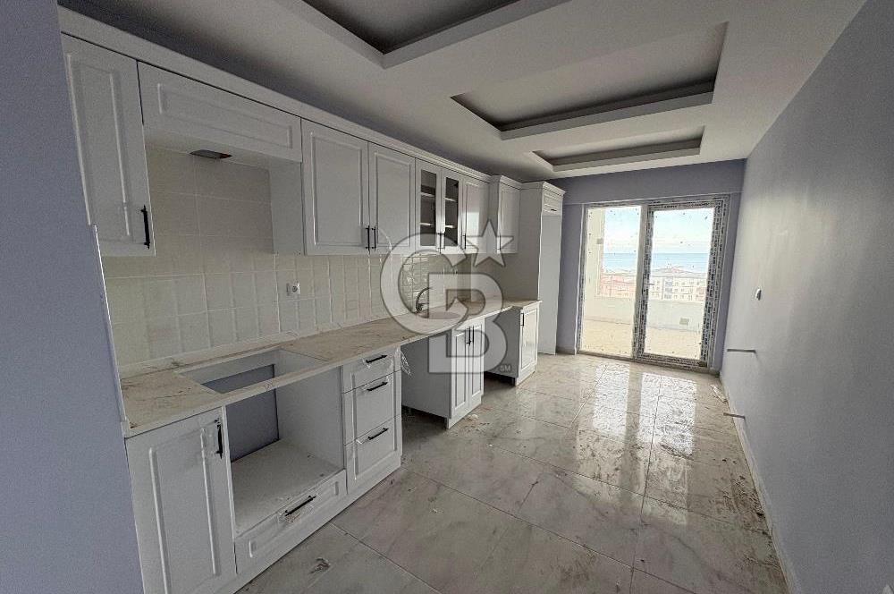 SATILIK 3+1 SIFIR DAİRE-ÖNÜ KAPANMAYAN DENİZ MANZARASI-7.KAT -KREDİYE UYGUN DAİRE