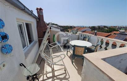 Ayvalık Sahilkent'te Denize Yakın 2+1 Eşyalı Kiralık Villa