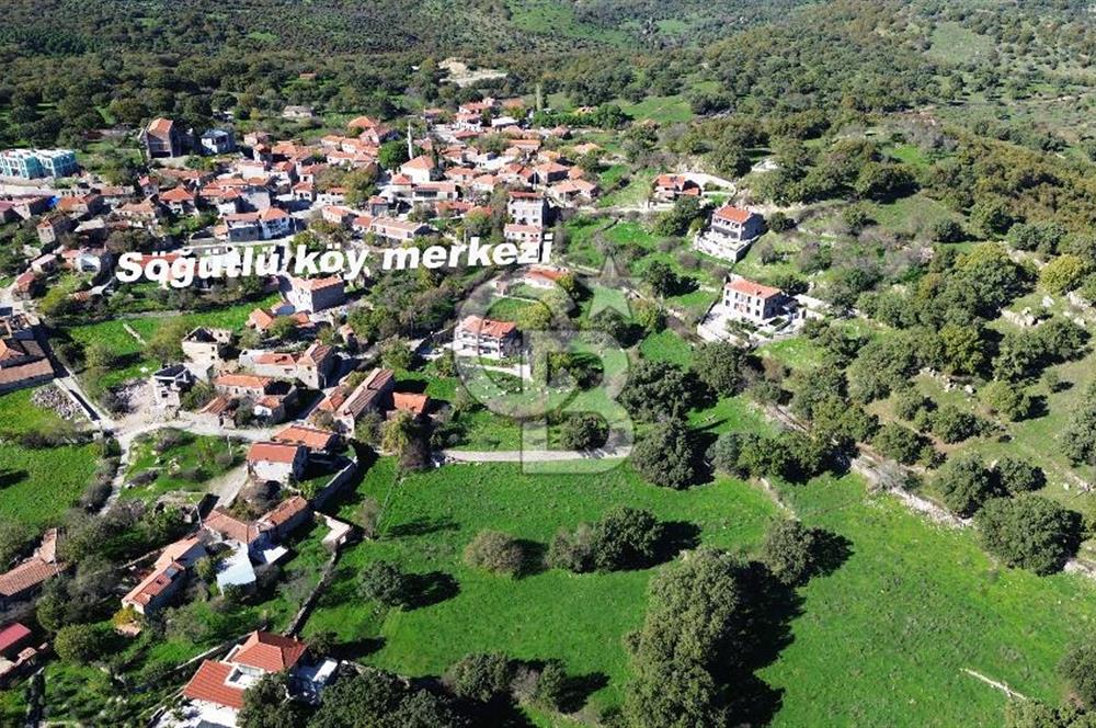 AYVACIK SÖĞÜTLÜ KÖY İÇİNDE İMARLI SATILIK 693m² ARSA