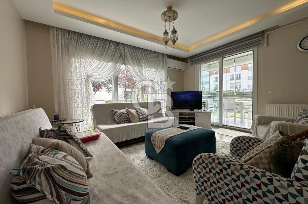 KUŞADASI LÜKS SİTEDE DOĞALGAZLI EŞYALI KİRALIK DAİRE