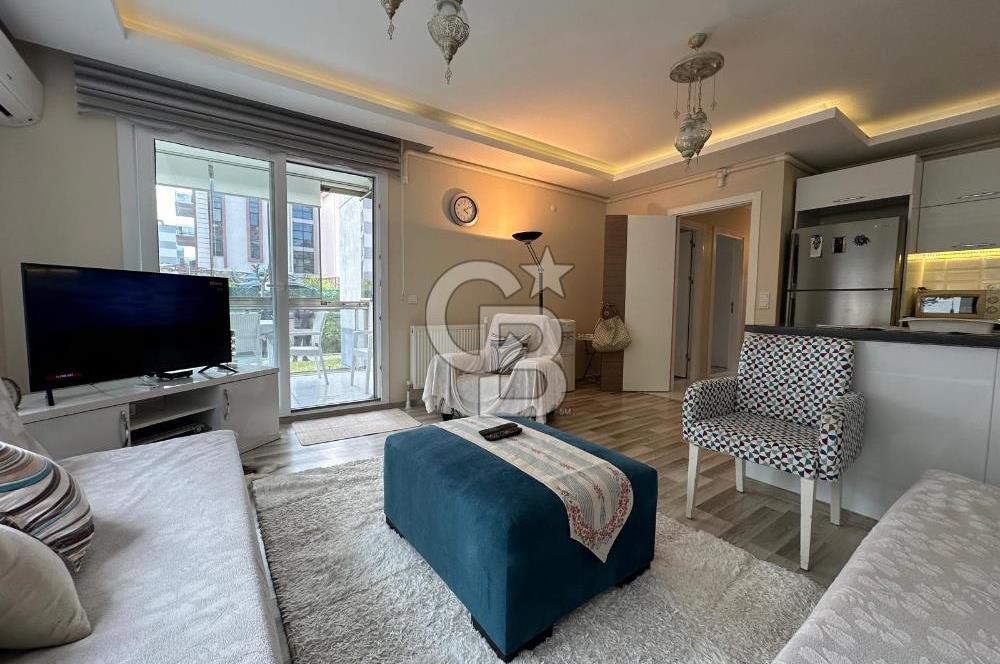 KUŞADASI LÜKS SİTEDE DOĞALGAZLI EŞYALI KİRALIK DAİRE