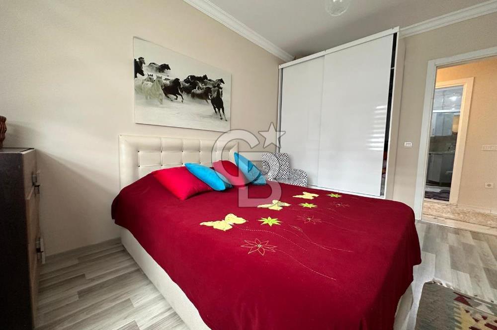 KUŞADASI LÜKS SİTEDE DOĞALGAZLI EŞYALI KİRALIK DAİRE