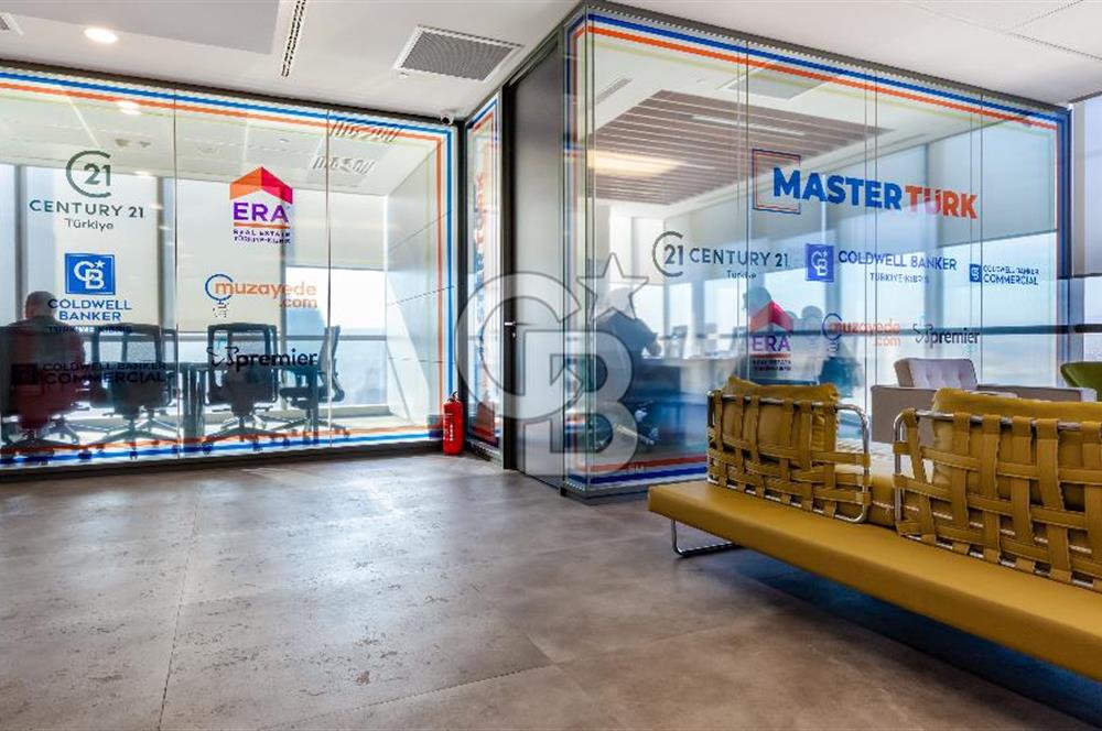 FOLKART TOWERS'TA KİRALIK 645 m2 OFİS