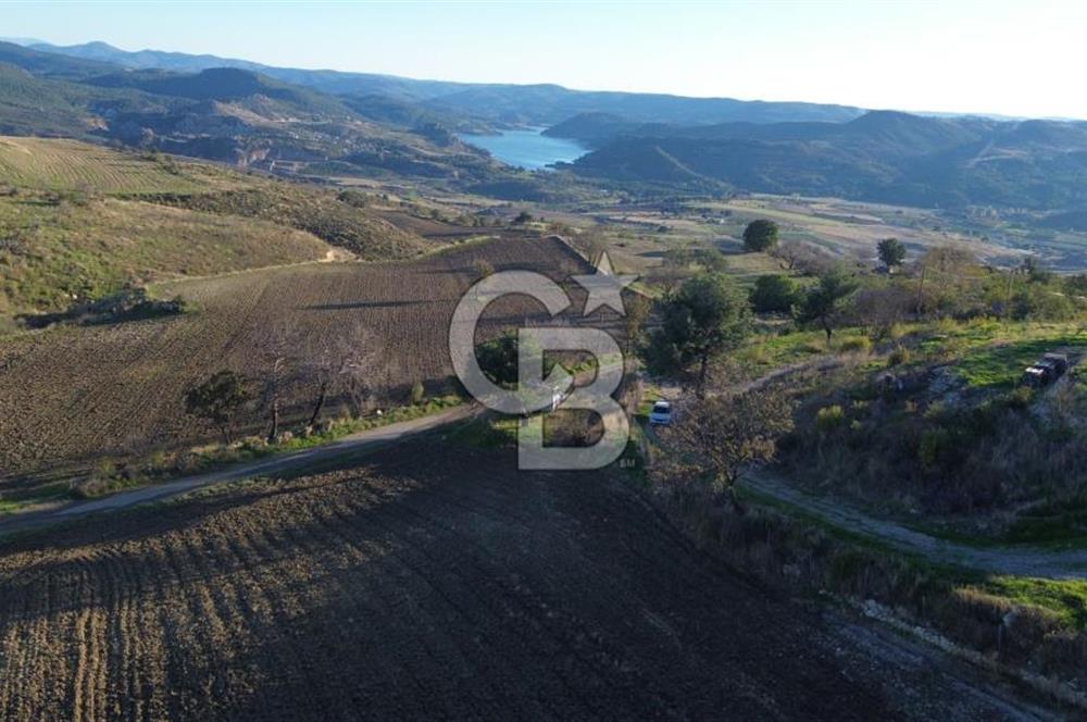 ÇANAKKALE KEMEL KÖYÜNDE BARAJ MANZARALI SATILIK 420 M2 ARAZİ