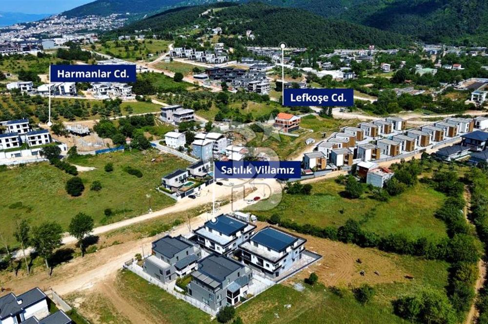 CB BLACK GÜMÜŞTEPE SATILIK 350M2 NET 6+2 VİLLA