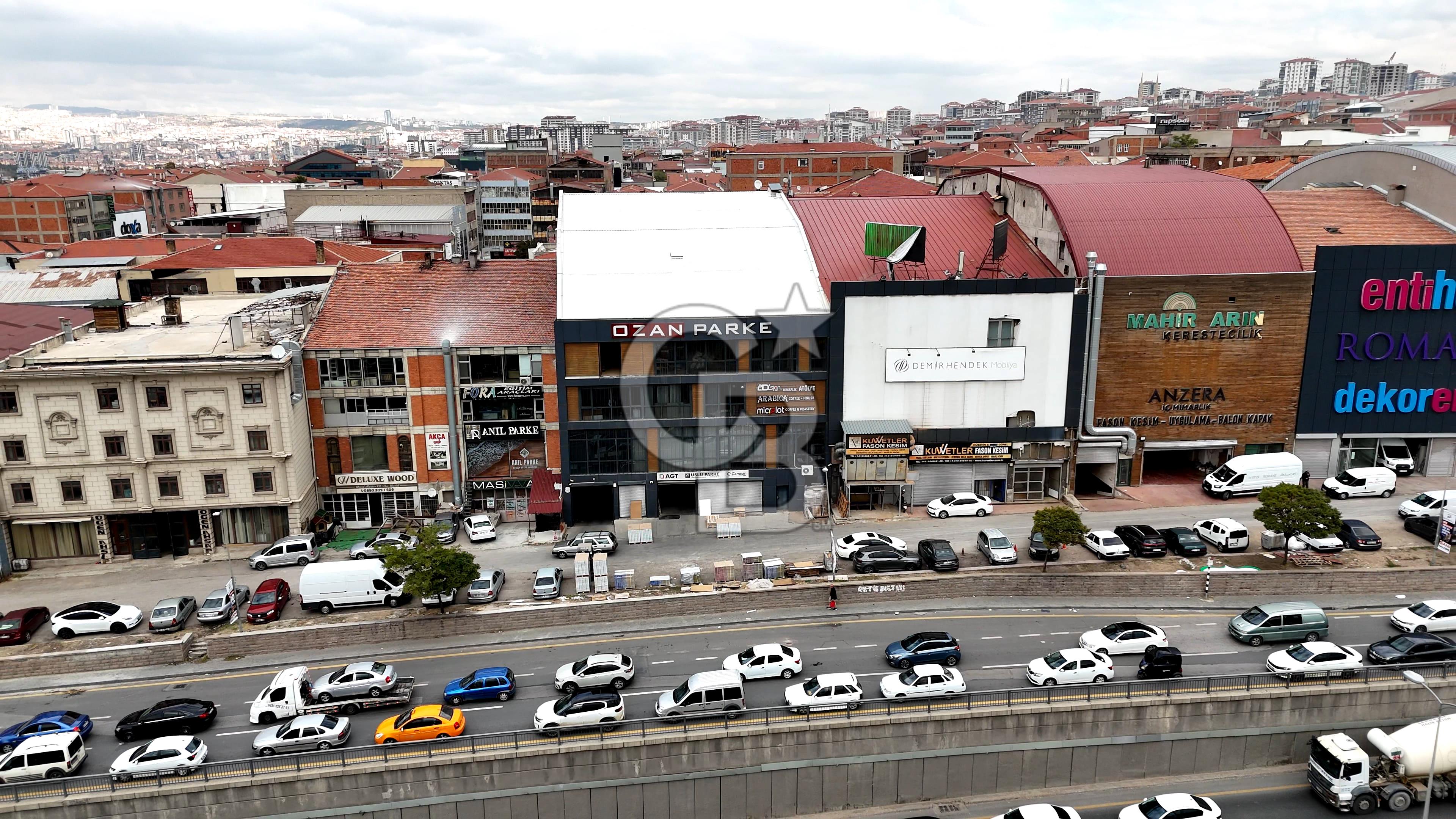 SİTELER SAMSUN YOLU CEPHE SATILIK 2 KAT 1800 m2 İŞ YERİ