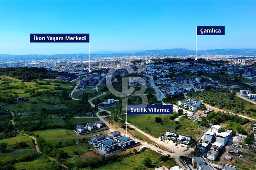 CB BLACK GÜMÜŞTEPE SATILIK 350M2 NET 6+2 VİLLA