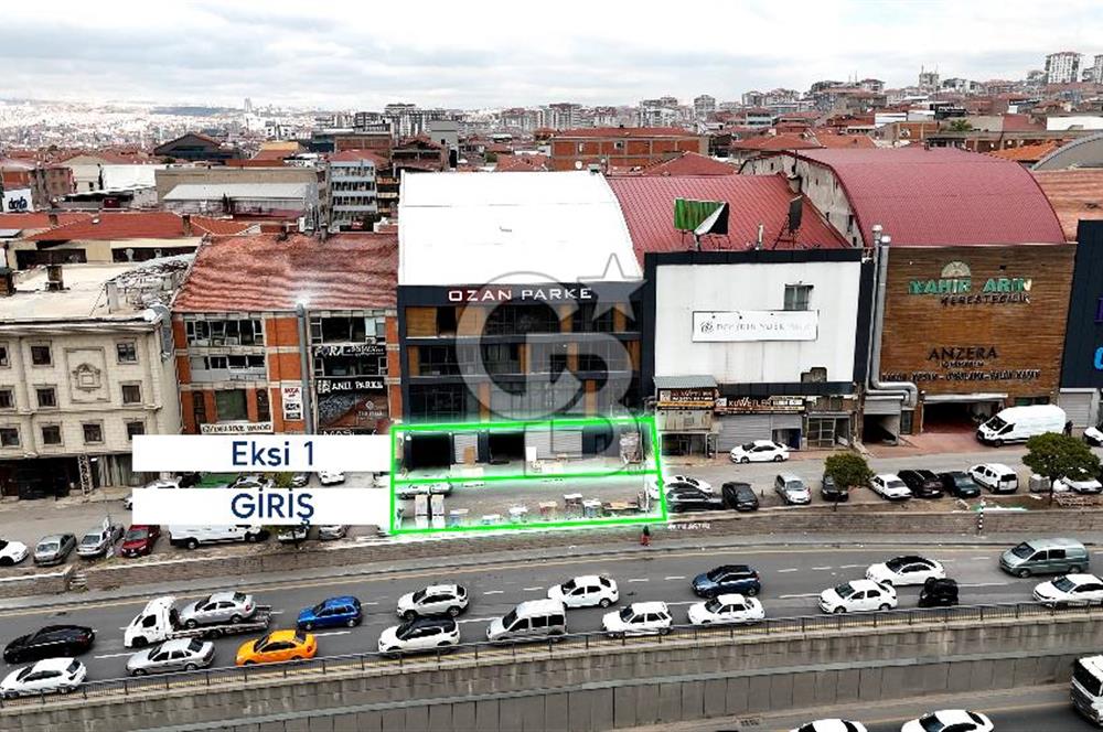 SİTELER SAMSUN YOLU CEPHE SATILIK 2 KAT 1600 m2 İŞ YER