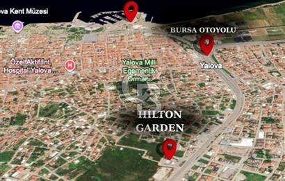 JASSE'DEN HİLTON OTEL ARKASI FIRSAT ÜÇ KAT İMARLI ARSA