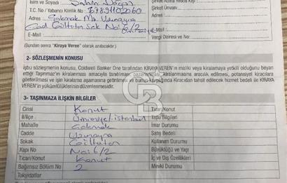 çakmak mahUzunayna Caddesi’nde 2+1 Bahçe Katı