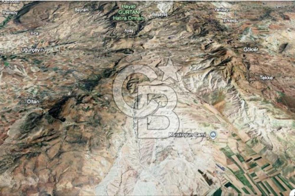 Ankara Ayaş'ta İmarlı, Müstakil ve Kök Tapulu Satılık Arsa