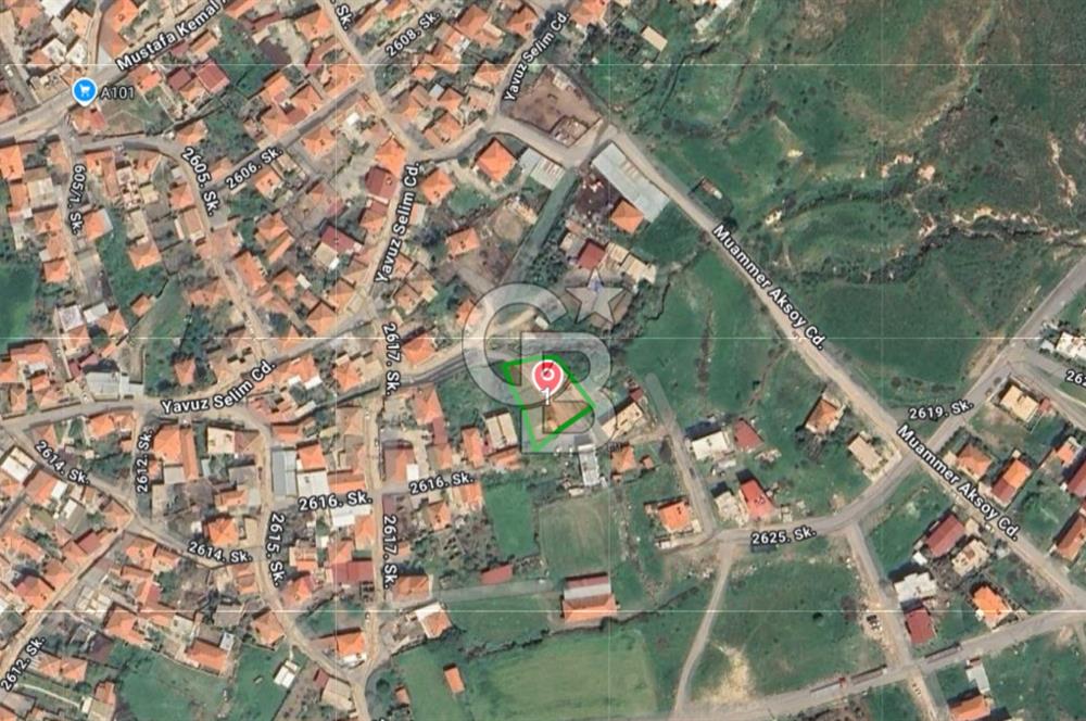 İZMİR ALİAĞA MİMAR SİNAN MAH. 2 KAT İMARLI SATILIK 842 M2 ARSA