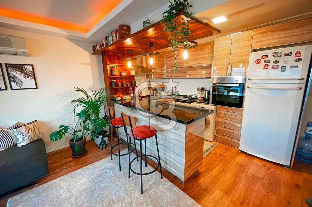 Güzelyalı Deniz Manzaralı Full Tadilatlı 3+1 Çatı Katı Daire