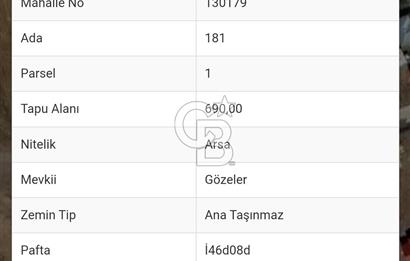 Erzurum Çatda Fırsat Arsa 