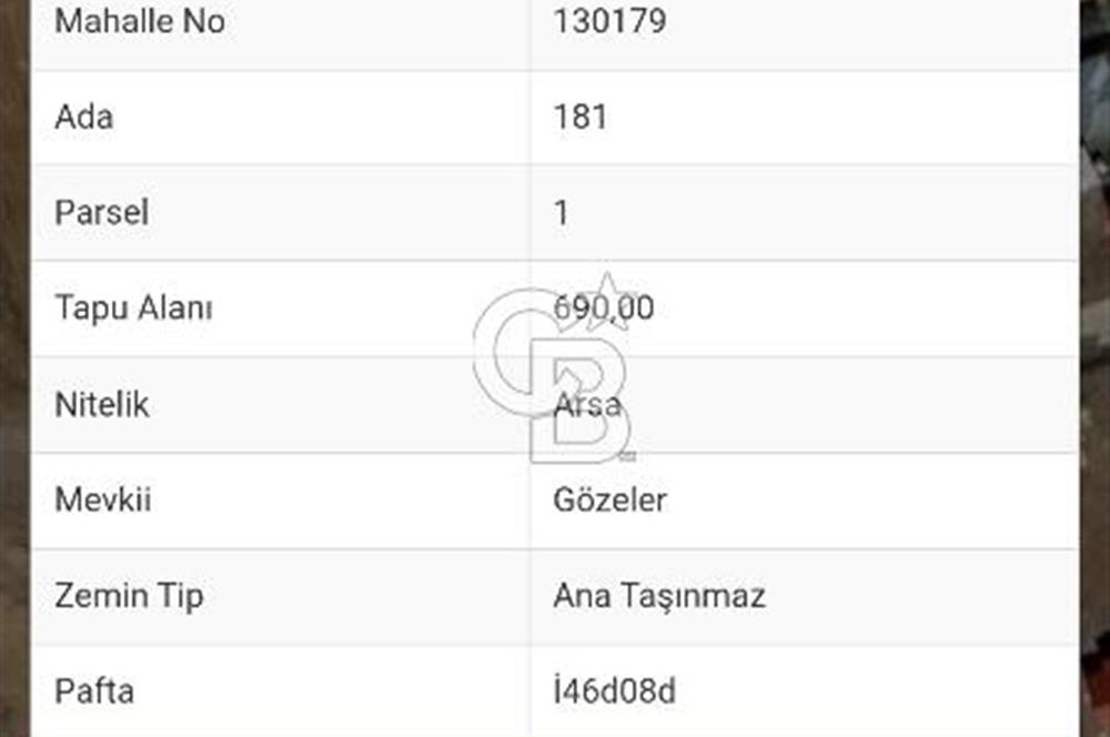 Erzurum Çatda Fırsat Arsa 