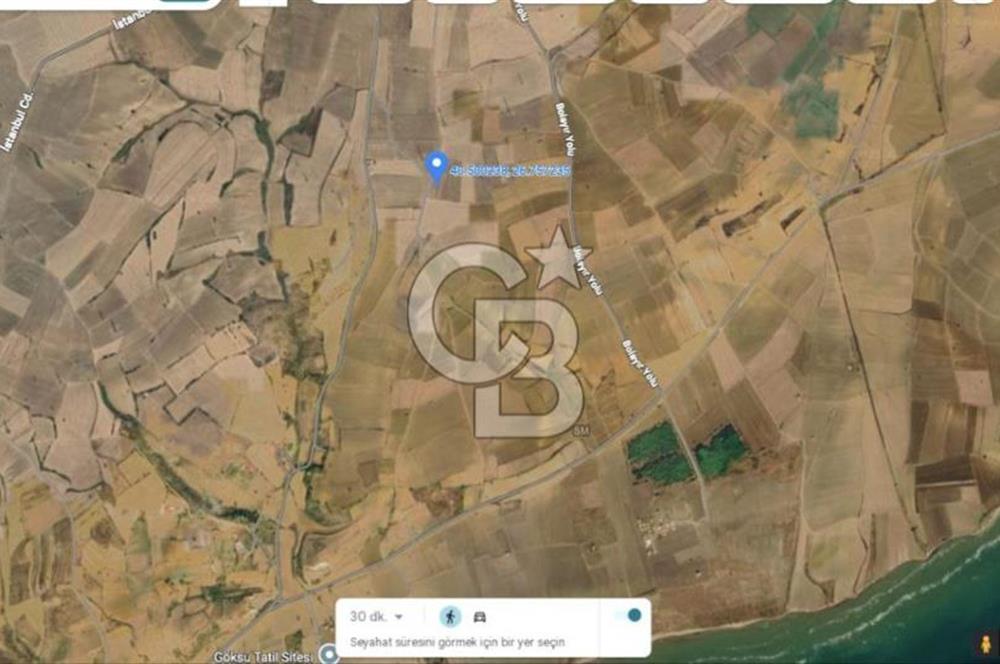 Gelibolu Bolayır'da İmarlı ve Müstakil Satılık Arsa