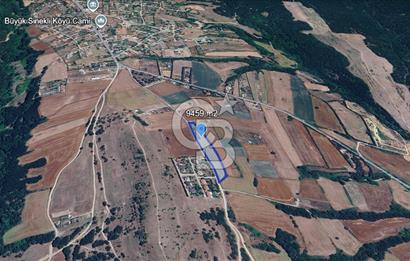 BÜYÜK SİNEKLİDE 9.459 m² YOLA CEPHELİ SATILIK ARSA