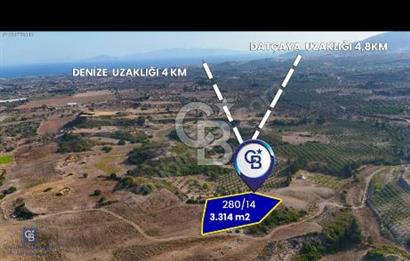 Kızlan'da 3314 m2 bakımlı tarla ve 24 m2 depo alanı