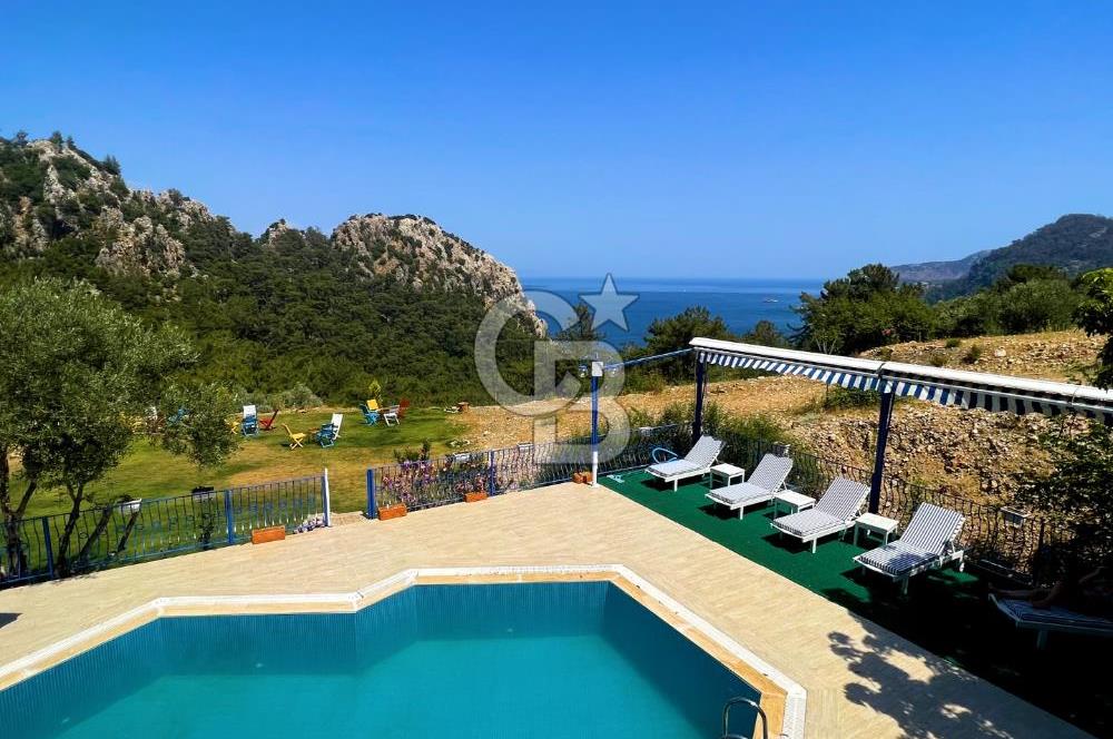 CB MARİNA'DAN 20 ODALI DENİZ MANZARALI YÜKSEK CİROLU