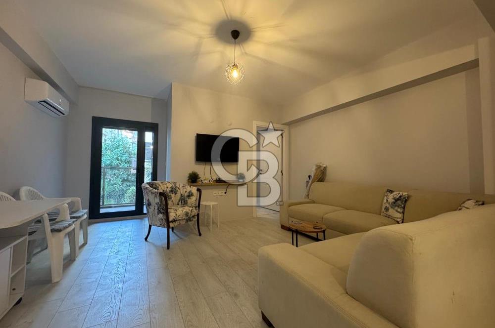 BOSTANLI'DA, YENİ BİNADA, ARA KAT, YENİ EŞYALI KİRALIK 2+1 DAİRE