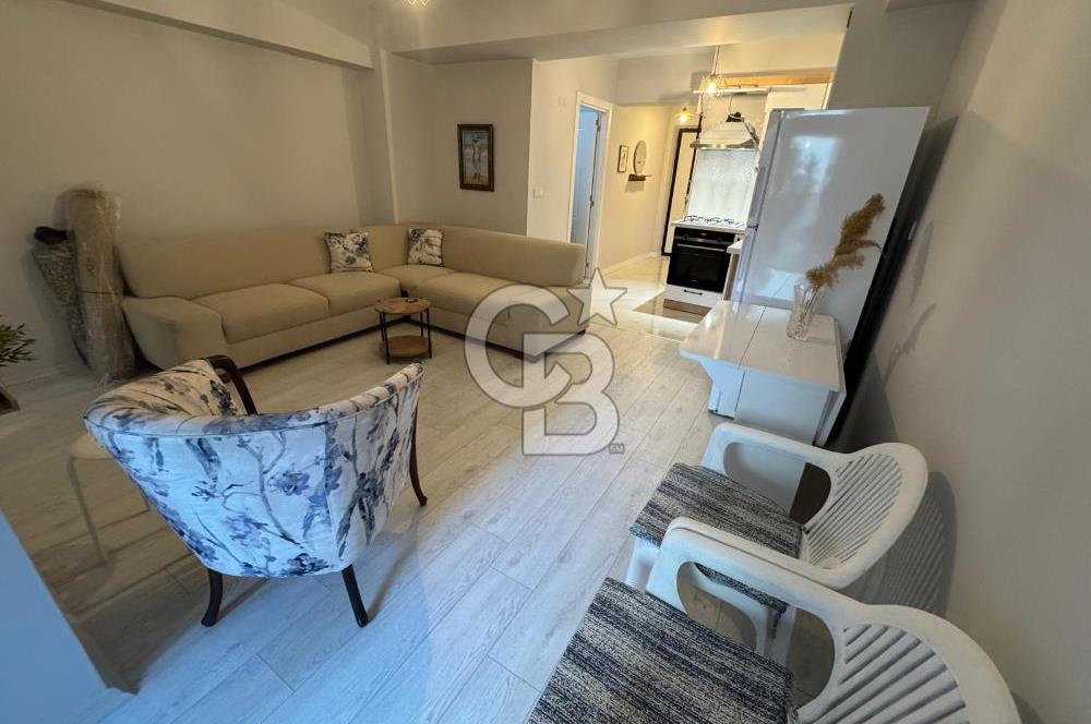 BOSTANLI'DA, YENİ BİNADA, ARA KAT, YENİ EŞYALI KİRALIK 2+1 DAİRE