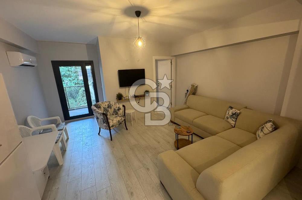 BOSTANLI'DA, YENİ BİNADA, ARA KAT, YENİ EŞYALI KİRALIK 2+1 DAİRE