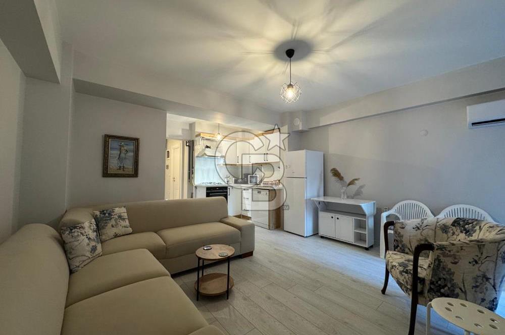 BOSTANLI'DA, YENİ BİNADA, ARA KAT, YENİ EŞYALI KİRALIK 2+1 DAİRE